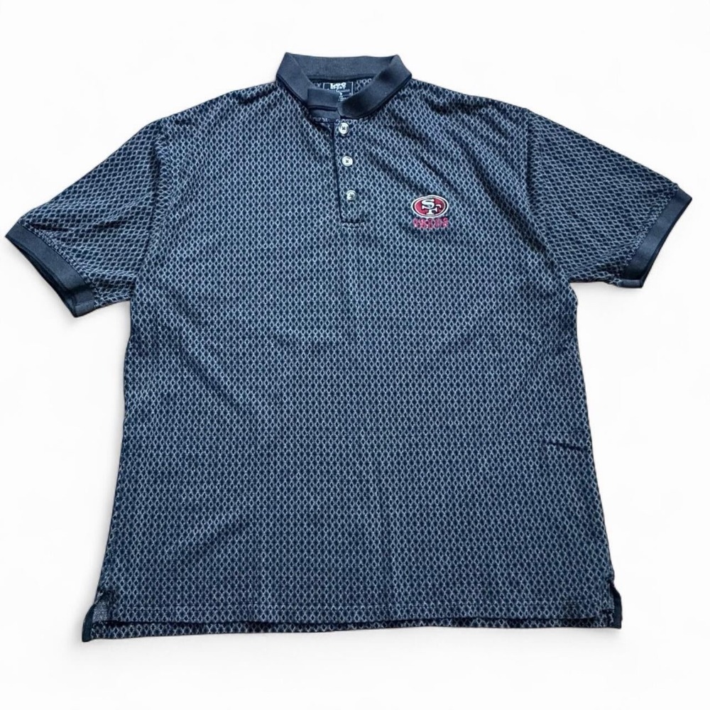 Vintage Lee Sport San Francisco 49ers Golf Polo Men's Size XL 90s Y2K 2000s NFL